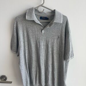 Ralph Lauren Classic Gray Polo Shirt